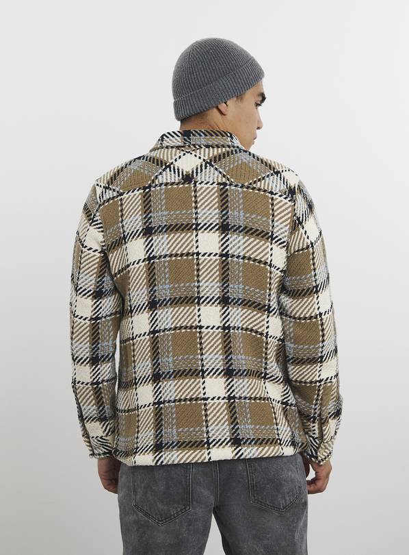 Buy JACAMO Multi Heavy Textured Check Shacket 1XL Shirts Tu